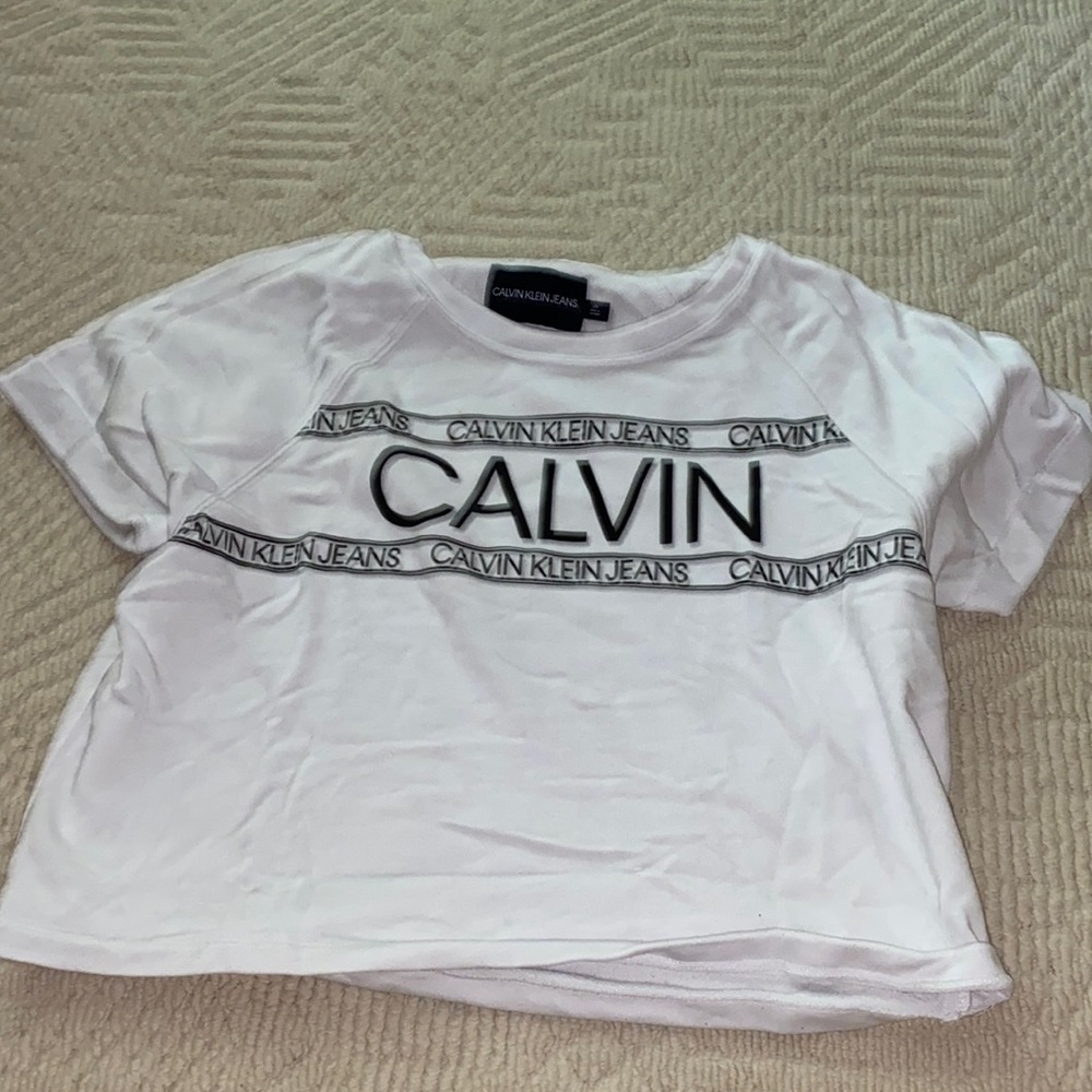 L Calvin Klein Women’s Cropped shirt